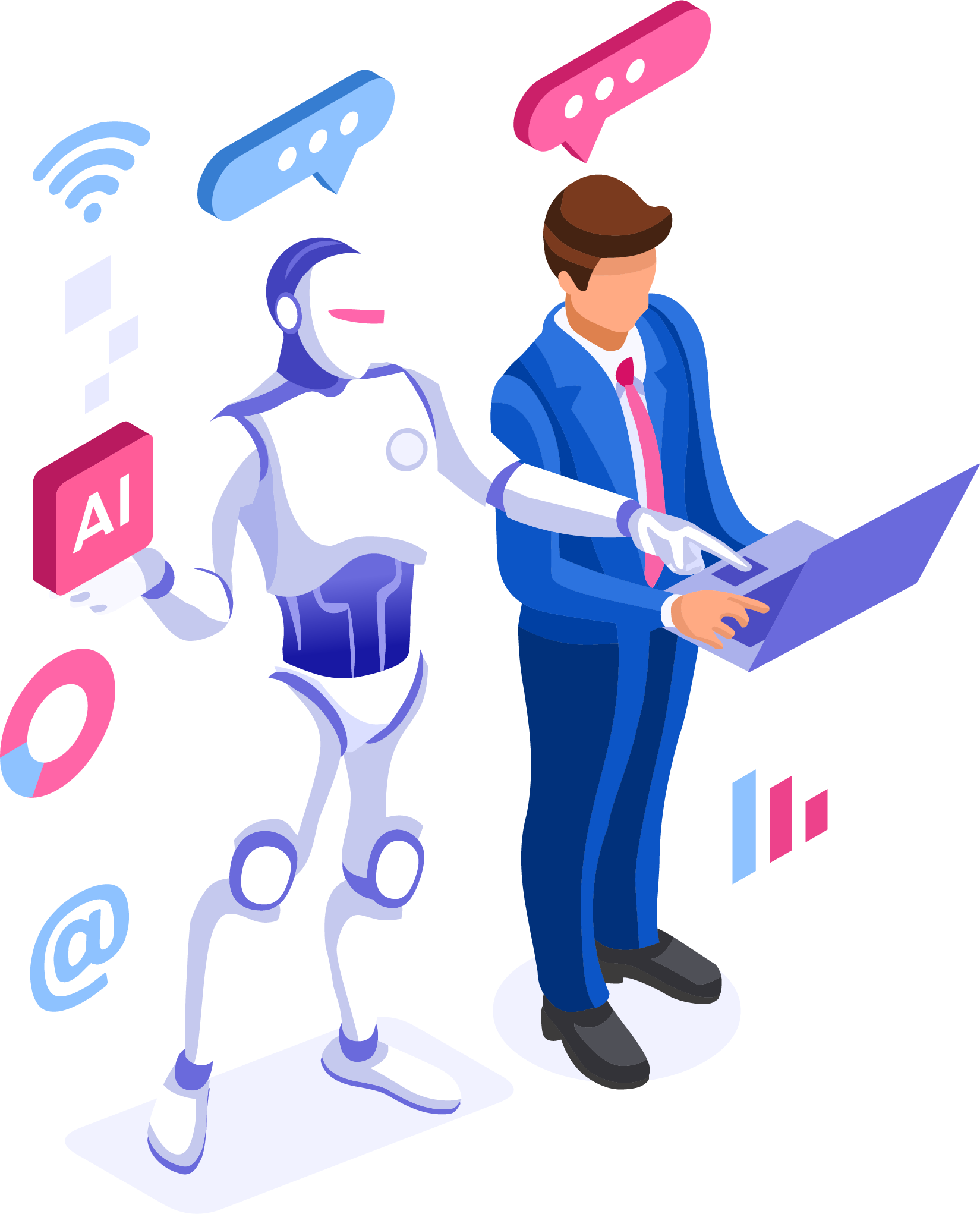 Improved business efficiency with language AI